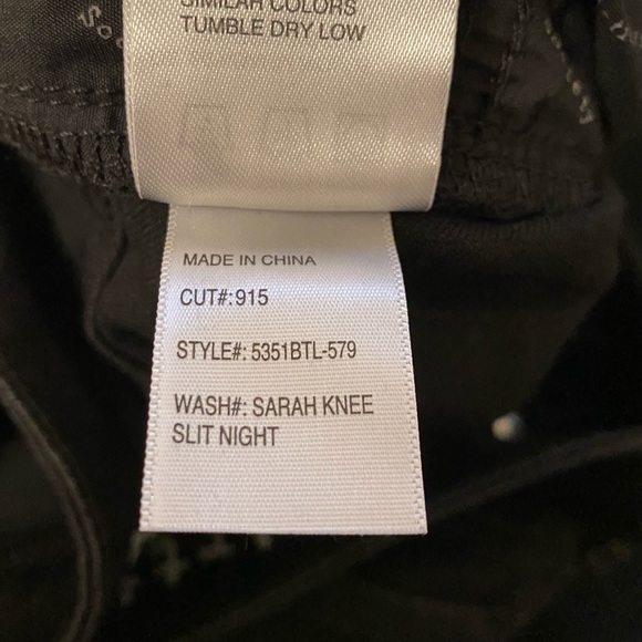 ARTICLES OF SOCIETY Ripped Stretch Jeans Black - Picture 7 of 7